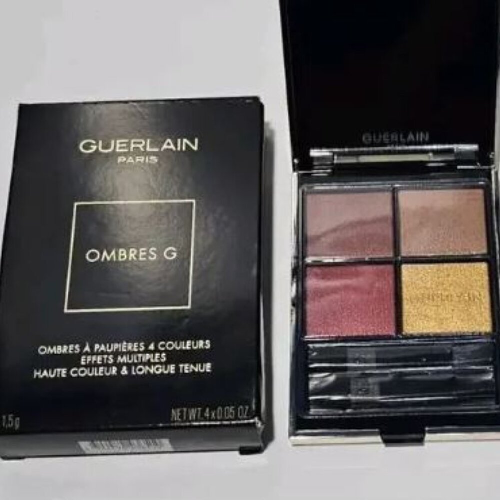 GUERLAIN by Guerlain Ombres G Eyeshadow Quad - # 214 Exotic Orchid